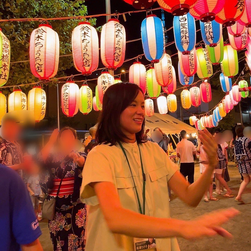 各地の盆踊りにも参加させていただきました（2024年7月）