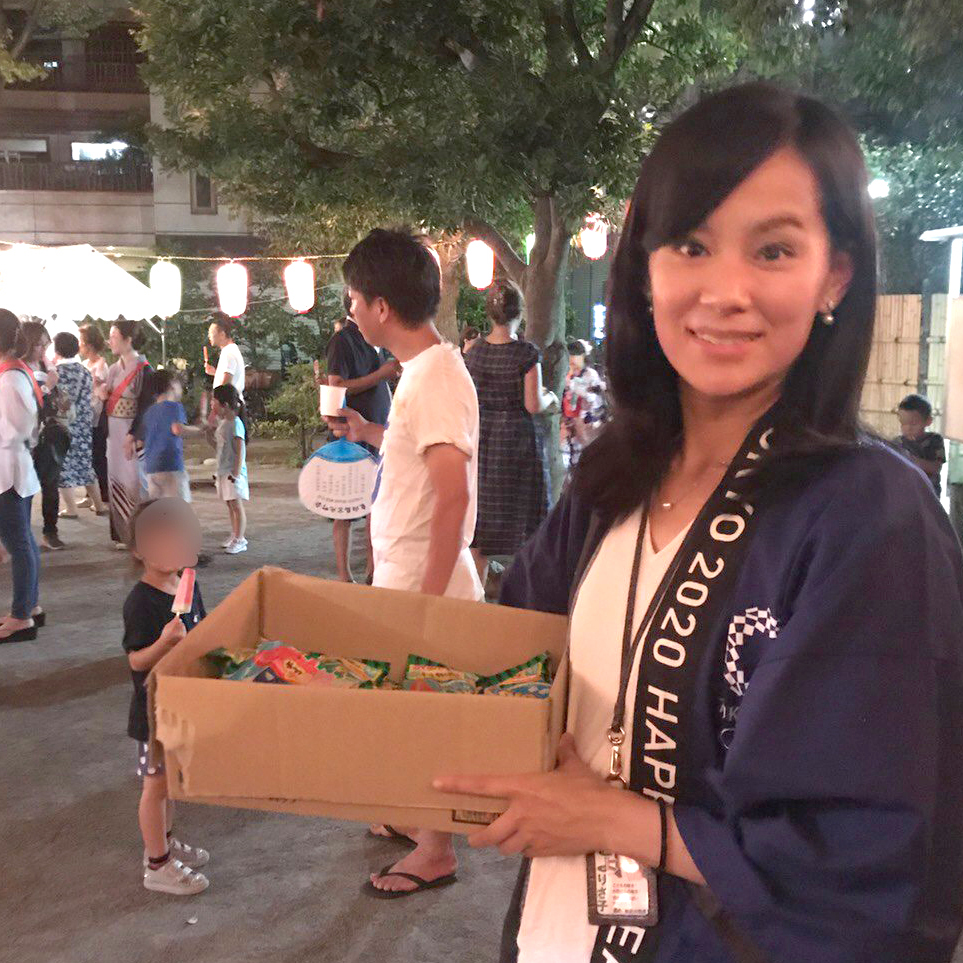 餅つき大会や盆踊りなど様々な地域イベントに参加